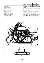 Предварительный просмотр 22 страницы Yamaha YFM125S Service Manual