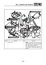 Предварительный просмотр 26 страницы Yamaha YFM125S Service Manual