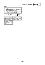 Предварительный просмотр 36 страницы Yamaha YFM125S Service Manual