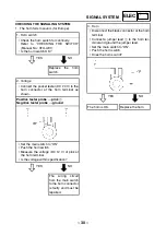 Предварительный просмотр 38 страницы Yamaha YFM125S Service Manual