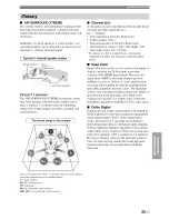 Предварительный просмотр 25 страницы Yamaha YHT-S300 Owner'S Manual