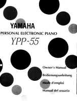 Yamaha YPP-55 Manual Del Usuario предпросмотр