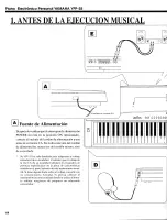 Предварительный просмотр 4 страницы Yamaha YPP-55 Manual Del Usuario