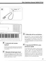 Предварительный просмотр 5 страницы Yamaha YPP-55 Manual Del Usuario