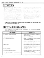 Preview for 20 page of Yamaha YPP-55 Manuel Du Propriétaire