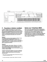 Preview for 8 page of Yamaha YPR-20 Mode D'Emploi