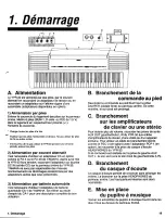 Предварительный просмотр 3 страницы Yamaha YPR-30 Mode D'Emploi