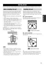 Предварительный просмотр 15 страницы Yamaha YSP 1000 - Digital Sound Projector Five CH... Owner'S Manual