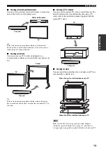 Предварительный просмотр 17 страницы Yamaha YSP 1000 - Digital Sound Projector Five CH... Owner'S Manual