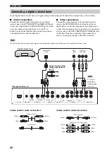 Предварительный просмотр 24 страницы Yamaha YSP 1000 - Digital Sound Projector Five CH... Owner'S Manual