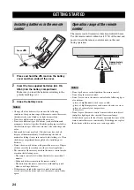 Предварительный просмотр 28 страницы Yamaha YSP 1000 - Digital Sound Projector Five CH... Owner'S Manual