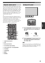 Предварительный просмотр 29 страницы Yamaha YSP 1000 - Digital Sound Projector Five CH... Owner'S Manual