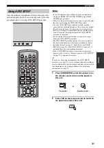 Предварительный просмотр 35 страницы Yamaha YSP 1000 - Digital Sound Projector Five CH... Owner'S Manual