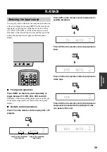 Предварительный просмотр 43 страницы Yamaha YSP 1000 - Digital Sound Projector Five CH... Owner'S Manual