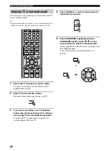 Предварительный просмотр 52 страницы Yamaha YSP 1000 - Digital Sound Projector Five CH... Owner'S Manual