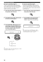 Предварительный просмотр 58 страницы Yamaha YSP 1000 - Digital Sound Projector Five CH... Owner'S Manual