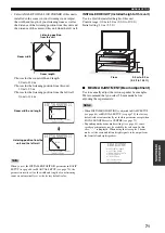 Предварительный просмотр 75 страницы Yamaha YSP 1000 - Digital Sound Projector Five CH... Owner'S Manual