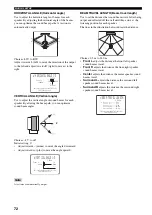 Предварительный просмотр 76 страницы Yamaha YSP 1000 - Digital Sound Projector Five CH... Owner'S Manual