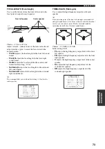 Предварительный просмотр 77 страницы Yamaha YSP 1000 - Digital Sound Projector Five CH... Owner'S Manual