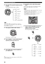 Предварительный просмотр 88 страницы Yamaha YSP 1000 - Digital Sound Projector Five CH... Owner'S Manual