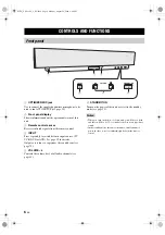 Предварительный просмотр 10 страницы Yamaha YSP 1100 - Digital Sound Projector Five CH... Owner'S Manual