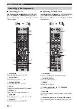 Предварительный просмотр 86 страницы Yamaha YSP 1100 - Digital Sound Projector Five CH... Owner'S Manual