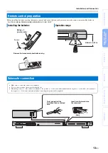 Предварительный просмотр 15 страницы Yamaha YSP-2200 Owner'S Manual