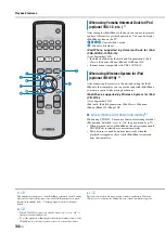 Предварительный просмотр 36 страницы Yamaha YSP-2200 Owner'S Manual