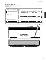 Предварительный просмотр 3 страницы Yamaha YSP-600 Service Manual