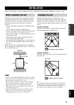 Предварительный просмотр 15 страницы Yamaha YSP 800 - Digital Sound Projector Five CH... Owner'S Manual