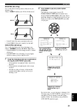 Предварительный просмотр 35 страницы Yamaha YSP 800 - Digital Sound Projector Five CH... Owner'S Manual