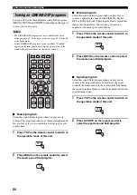 Предварительный просмотр 54 страницы Yamaha YSP 800 - Digital Sound Projector Five CH... Owner'S Manual