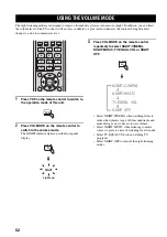 Предварительный просмотр 56 страницы Yamaha YSP 800 - Digital Sound Projector Five CH... Owner'S Manual