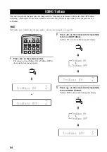 Предварительный просмотр 58 страницы Yamaha YSP 800 - Digital Sound Projector Five CH... Owner'S Manual