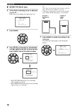 Предварительный просмотр 62 страницы Yamaha YSP 800 - Digital Sound Projector Five CH... Owner'S Manual