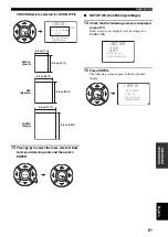 Предварительный просмотр 65 страницы Yamaha YSP 800 - Digital Sound Projector Five CH... Owner'S Manual