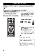 Предварительный просмотр 86 страницы Yamaha YSP 800 - Digital Sound Projector Five CH... Owner'S Manual