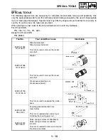 Предварительный просмотр 29 страницы Yamaha YXR70FX Service Manual