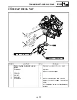 Preview for 227 page of Yamaha YXR70FX Service Manual