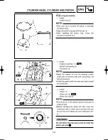 Preview for 262 page of Yamaha YZ125(N)/LC Owner'S Service Manual