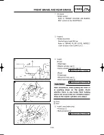 Preview for 406 page of Yamaha YZ125(N)/LC Owner'S Service Manual