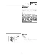 Предварительный просмотр 222 страницы Yamaha YZ125(T)/T1 Owner'S Service Manual