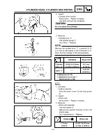 Preview for 254 page of Yamaha YZ125(T)/T1 Owner'S Service Manual