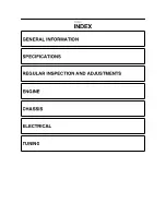 Preview for 18 page of Yamaha YZ250F(R) Owner'S Service Manual