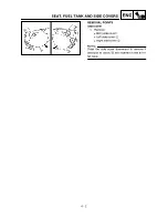 Preview for 256 page of Yamaha YZ250F(R) Owner'S Service Manual