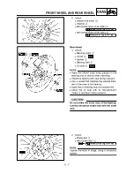 Preview for 466 page of Yamaha YZ250F(R) Owner'S Service Manual