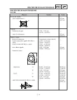 Preview for 128 page of Yamaha YZ250F(S) Owner'S Service Manual