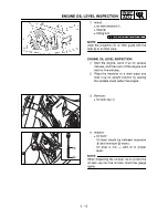 Preview for 184 page of Yamaha YZ250F(S) Owner'S Service Manual