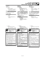 Preview for 315 page of Yamaha YZ250F(S) Owner'S Service Manual