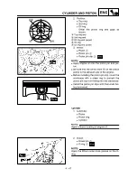 Preview for 346 page of Yamaha YZ250F(S) Owner'S Service Manual